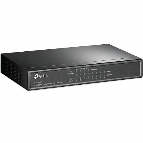 8-портовый Fast Ethernet PoE-коммутатор TP-Link TL-SG1008P