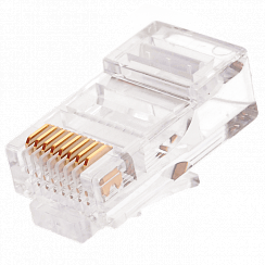 Коннектор RJ45/8P8C NIKOMAX NMC-RJ88RE06UD1-100 под витую пару неэкранированный