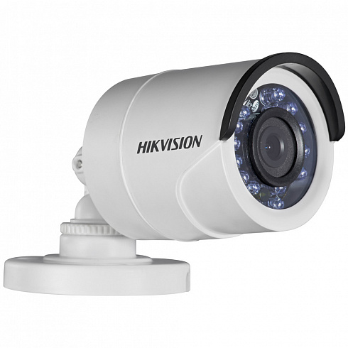 Уличная HD-TVI камера видеонаблюдения HikVision DS-2CE16C2T-IR с ИК-подсветкой