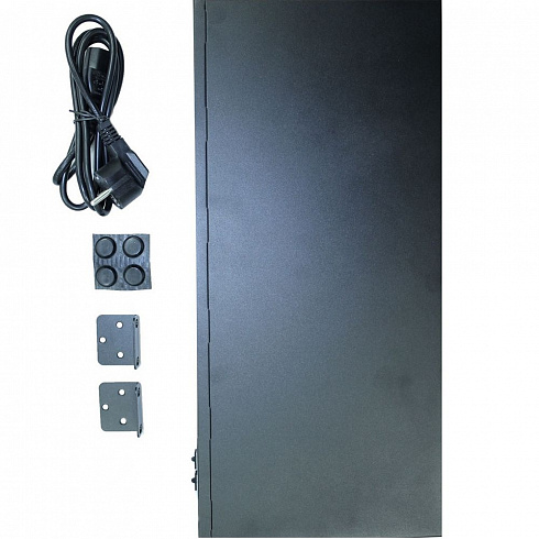 16-портовый неуправляемый PoE коммутатор OSNOVO SW-61622/B (270W) Fast Ethernet
