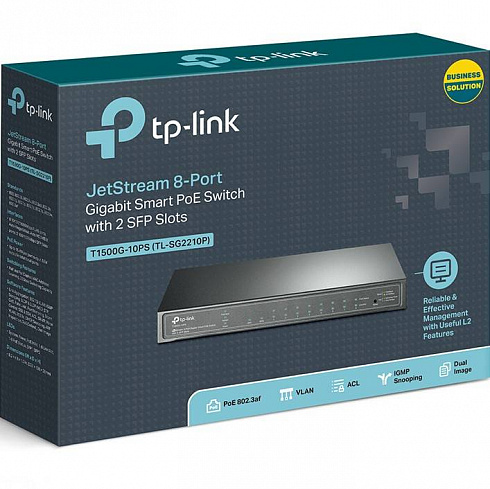PoE-коммутатор TP-Link T1500G-10PS