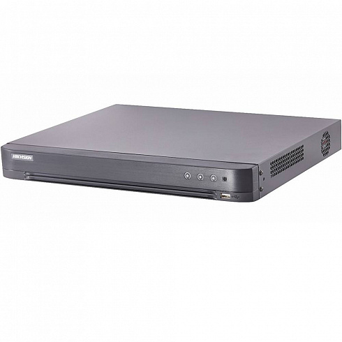16-канальный видеорегистратор Hikvision DS-7216HUHI-K2 для HD TVI/AHD/CVBS камер и 2 сетевых гибридные