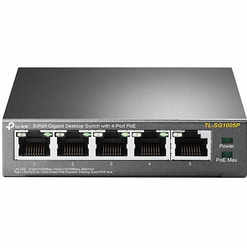 PoE-коммутатор TP-Link TL-SG1005P