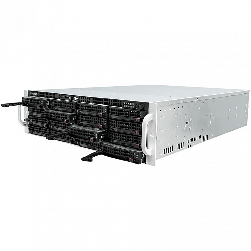 Видеорегистратор TRASSIR UltraStation 16/4 с 16 HDD на 4 Тбайт в комплекте