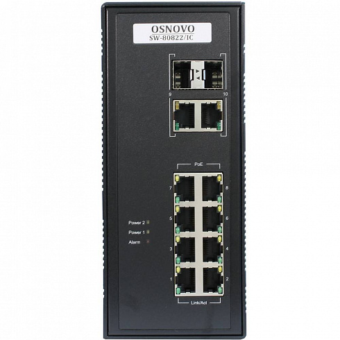 PoE-коммутатор Osnovo SW-80822/IC