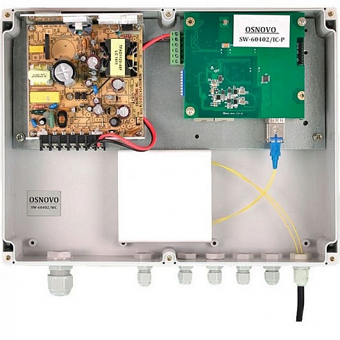 Уличный 4-портовый PoE коммутатор SW-60402/WC Gigabit Ethernet