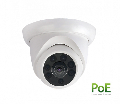 HTV-IP-D1101-5Mp купольная SMART IP-камера, ИК-30м.