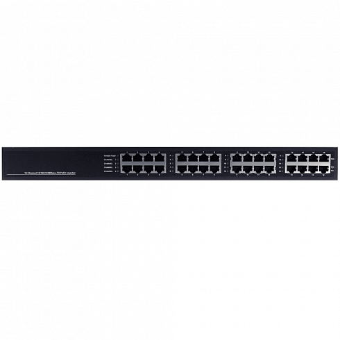 16-портовый Gigabit Ethernet PoE-инжектор Osnovo Midspan-16/250RG
